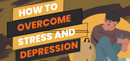 how to overcome stress and depression