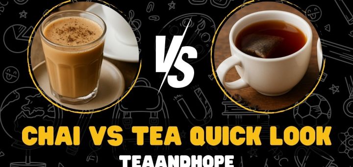 chai and tea