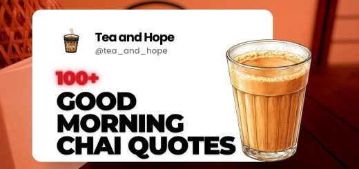 good morning chai quotes