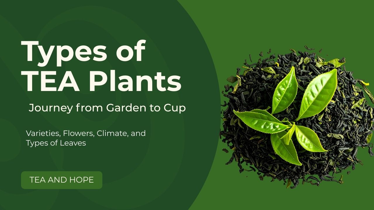Tea Plants Explained: Varieties, Flowers, and Types of Leaves