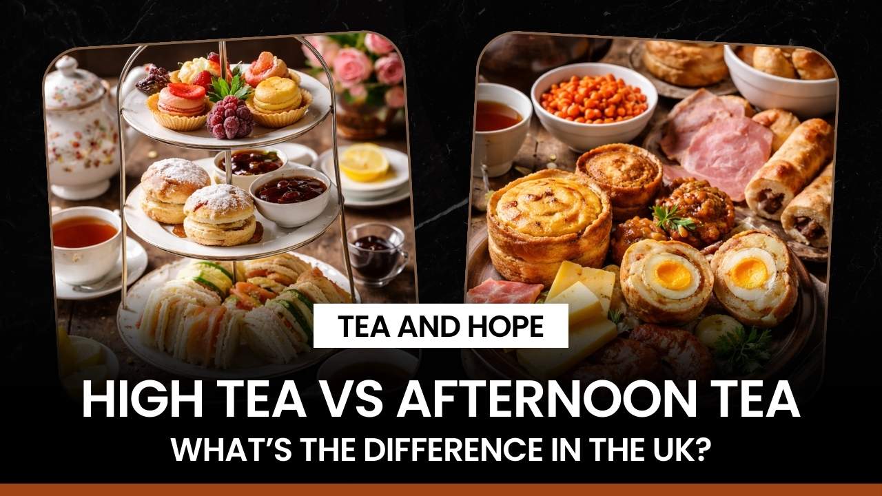 High Tea vs Afternoon Tea: What’s the Difference in the UK?