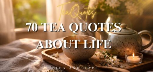 tea quotes about life
