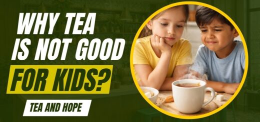 why tea is not good for kids