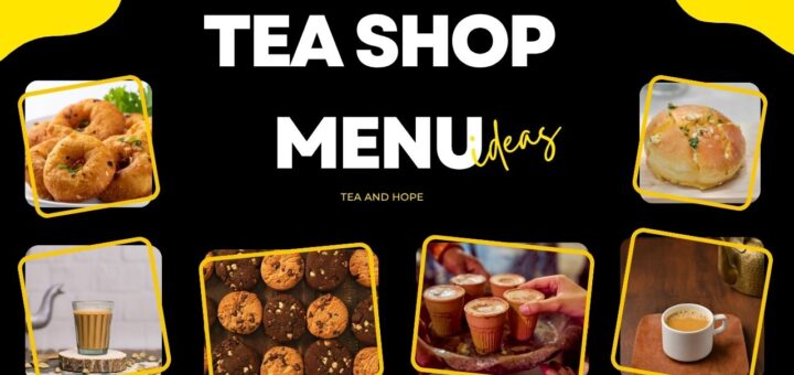 tea shop menu ideas