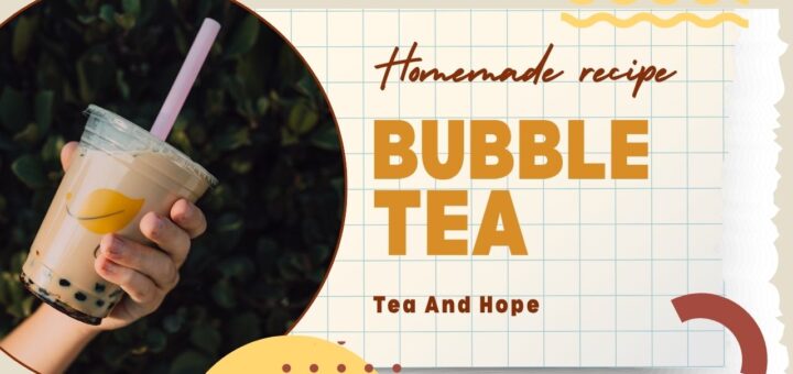 how to make bubble tea at home