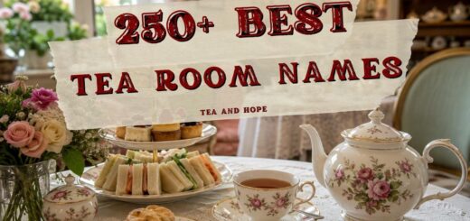 names for tea rooms